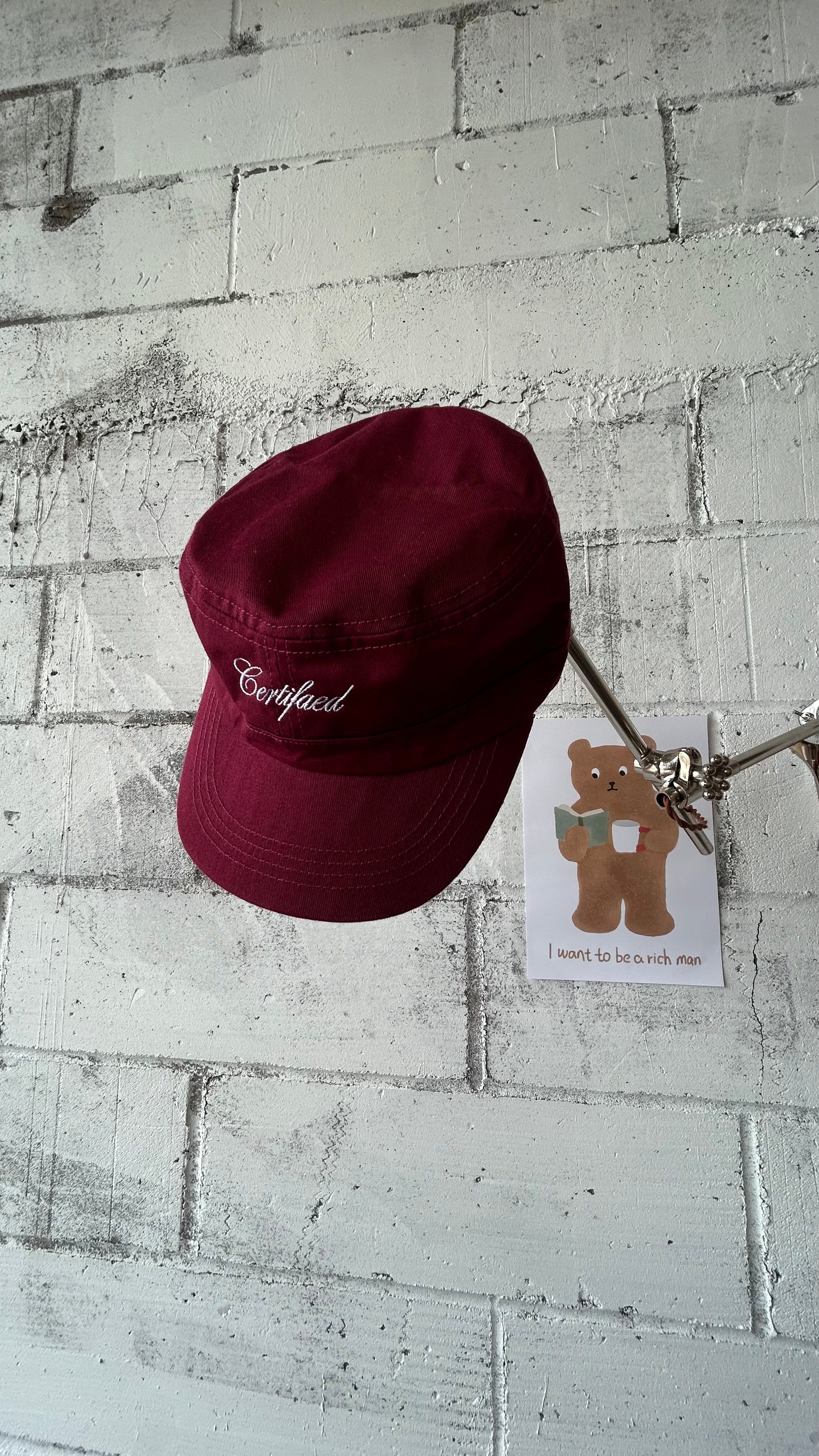Certifaed Military cap