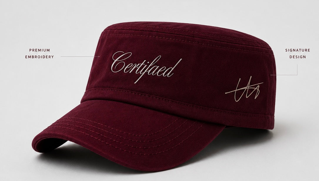Certifaed Military cap